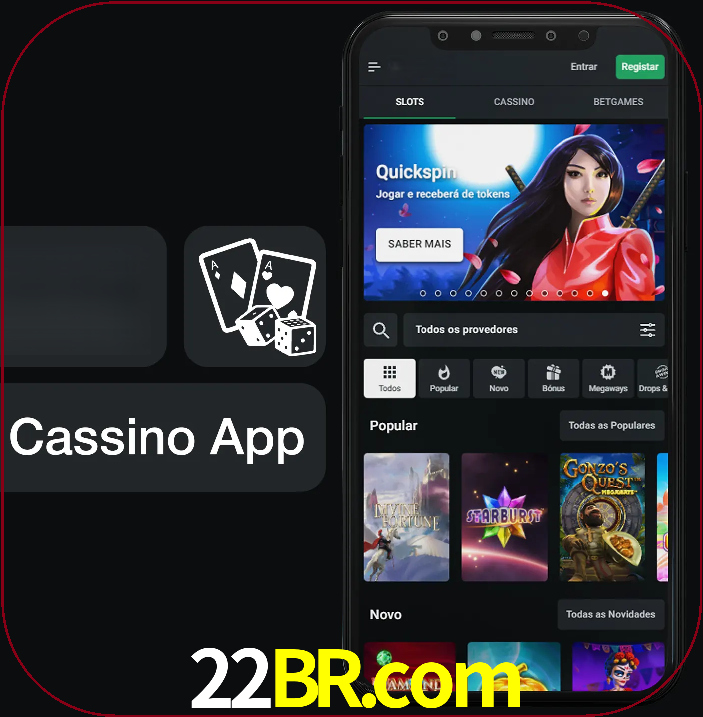 Jogue jogos de cassino e ganhe.