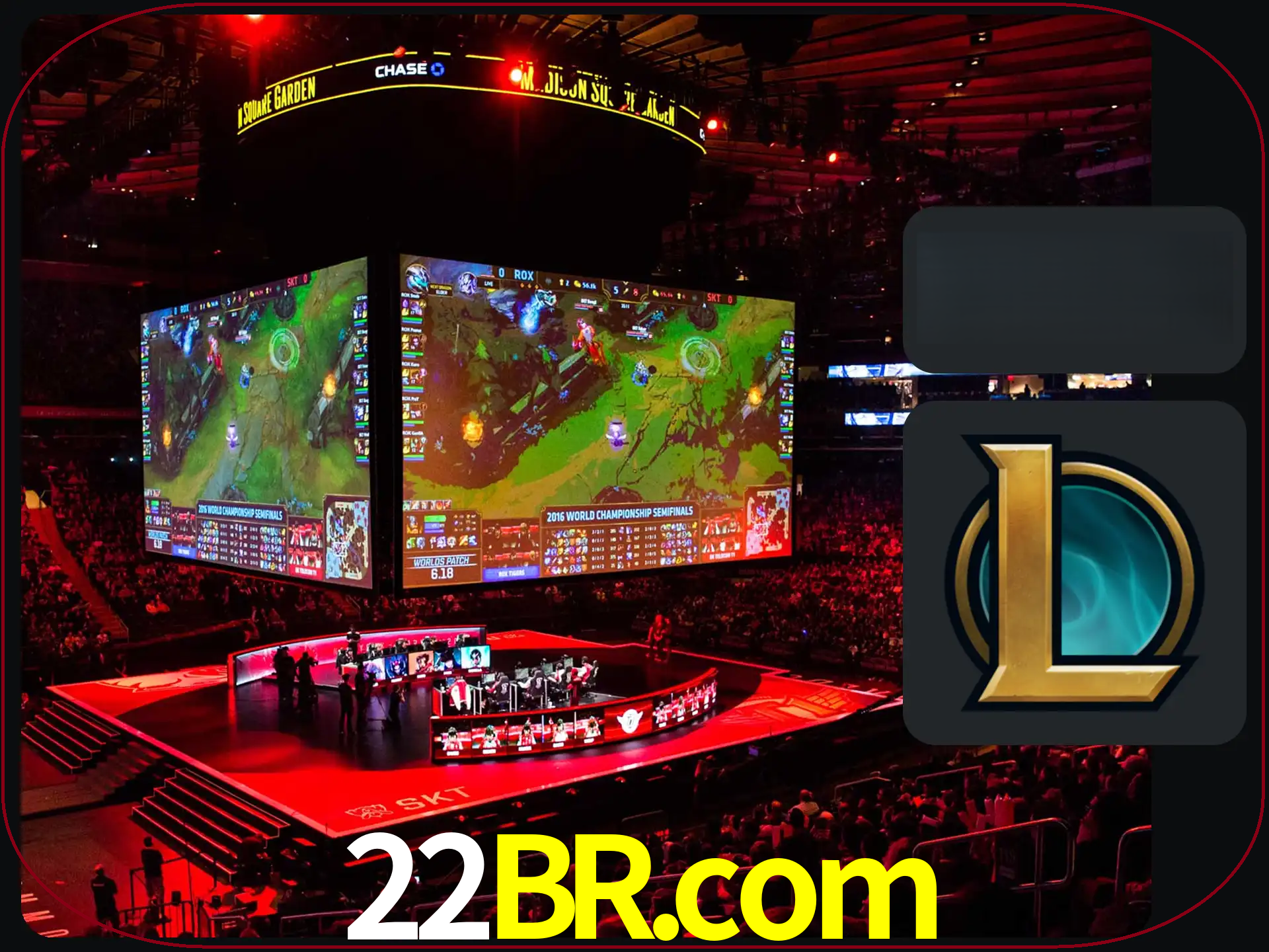 Aposta nos maiores jogos da League of Legends.
