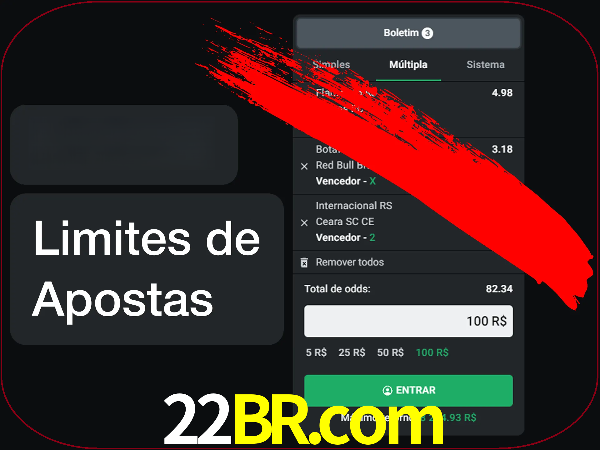Não faça apostas loucas.